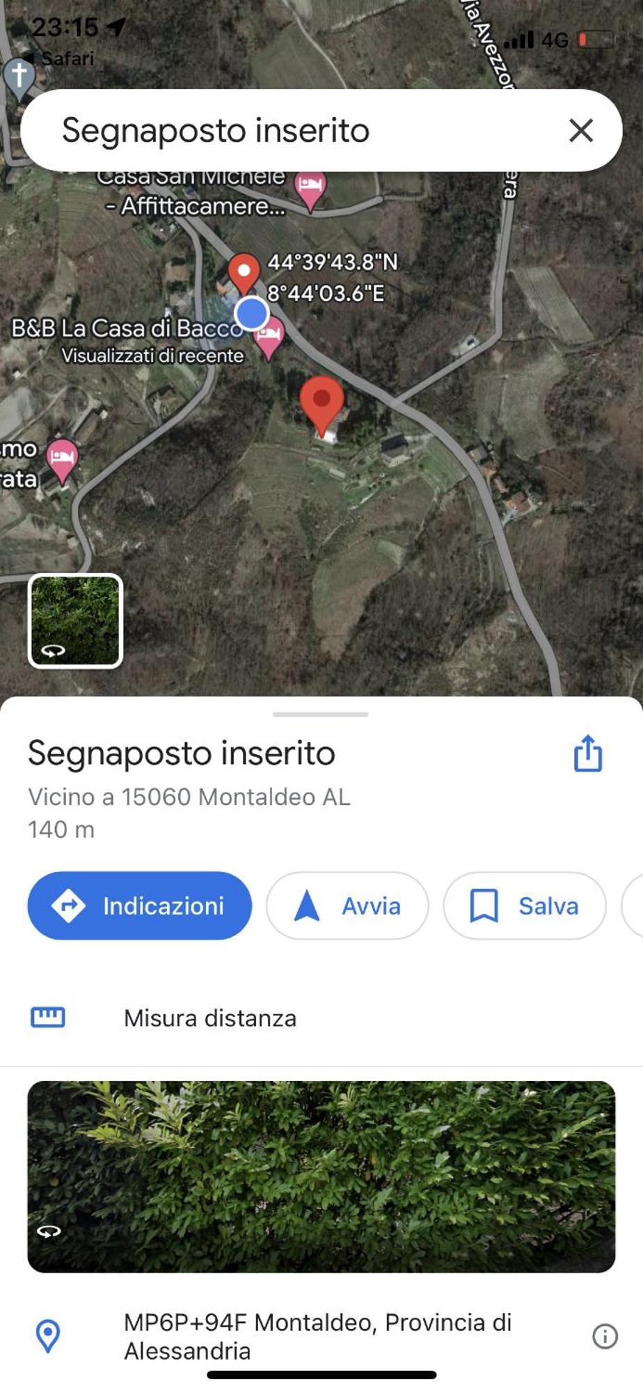 La Casa Di Bacco B&B Lerma Екстериор снимка